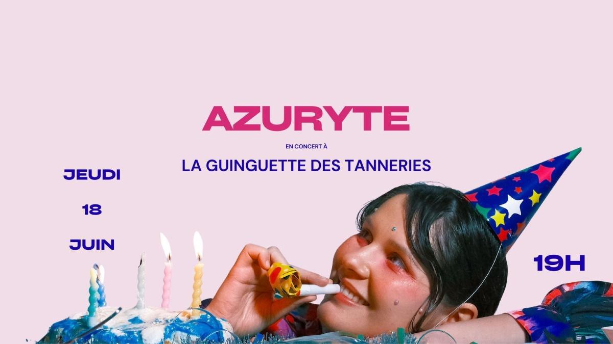 Azuryte à la Guinguette des Tanneries Azuryte à la Guinguette des Tanneries
