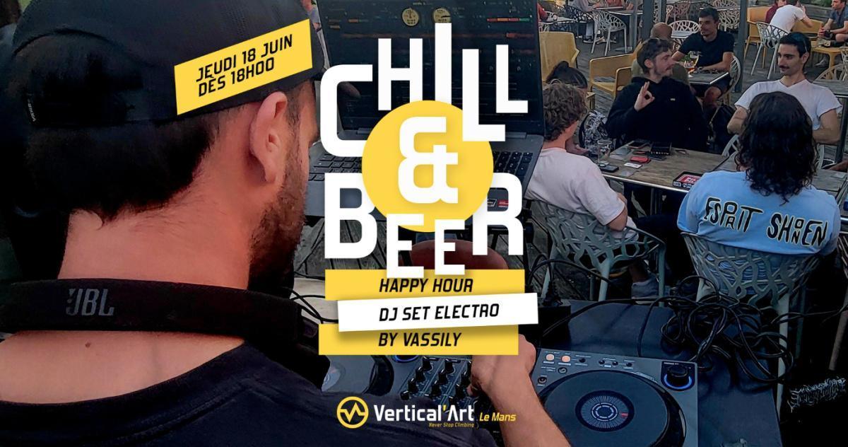 Chill et Beer chez Vertical'Art Le Mans