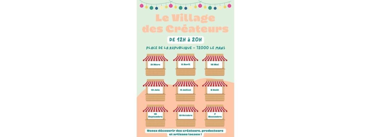 Village des créateurs à la Place de la République Village des créateurs à la Place de la République