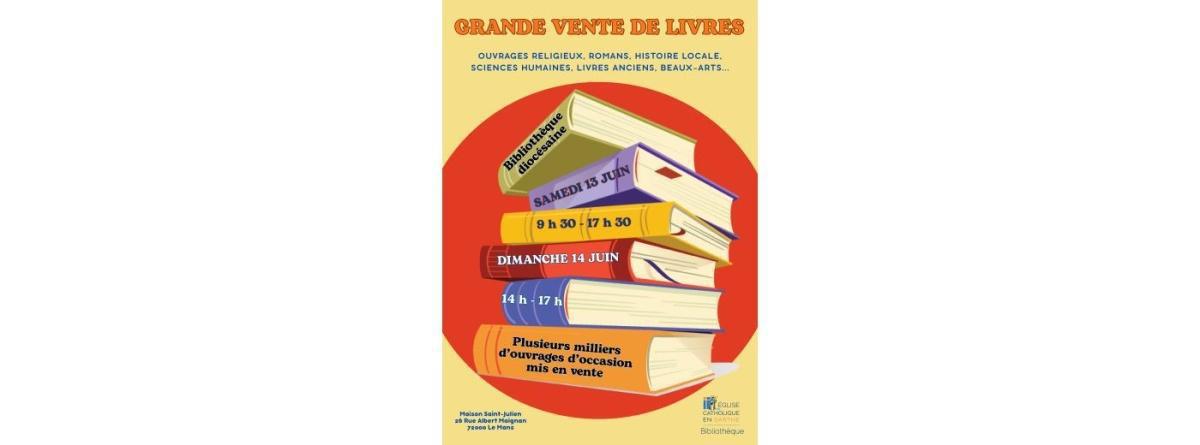 Vente de livres d’occasion à la Bibliothèque diocésaine Vente de livres d’occasion à la Bibliothèque diocésaine