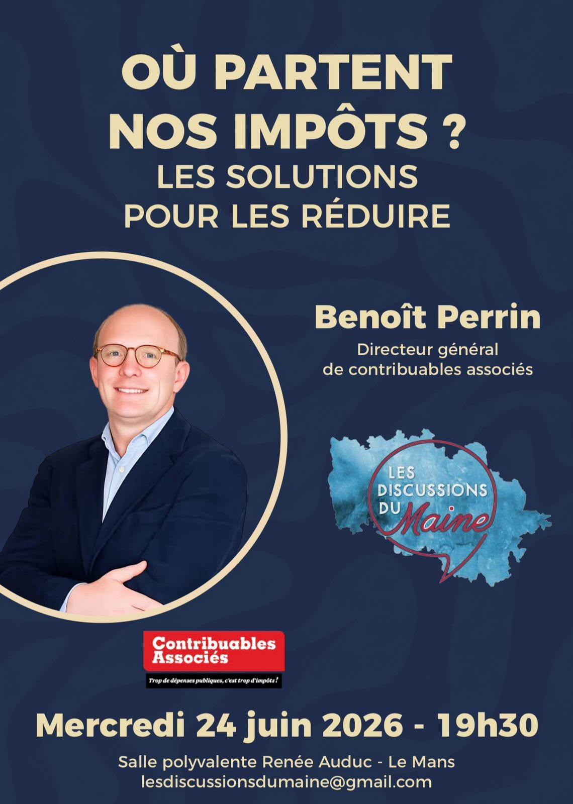 Conférence de Contribuables Associés - Où partent nos impôts ?