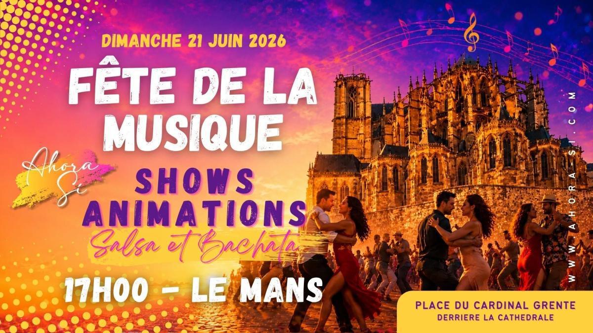 Fête de la Musique avec Ahora Si à la Place du Cardinal Grente