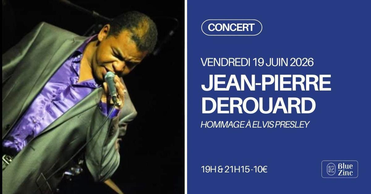 Hommage à Elvis Presley par Jean-Pierre Derouard au Blue Zinc