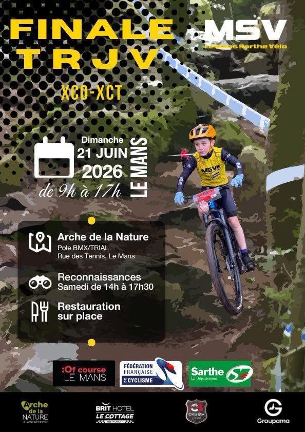 Finale du Trophée Régional des Jeunes Vététistes au Parc de l'Epau
