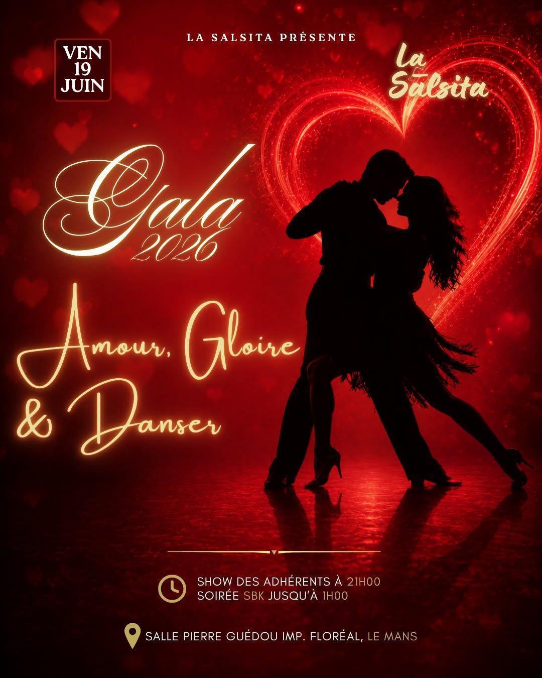 Gala La Salsita - Amour, Gloire & Danser à la Salle Pierre Guédou Gala La Salsita - Amour, Gloire & Danser à la Salle Pierre Guédou