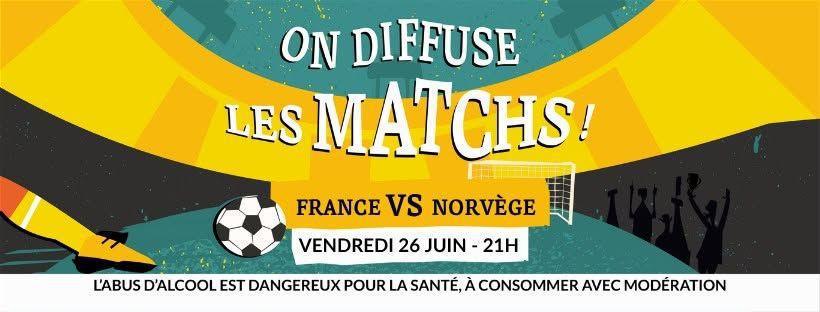 Match France-Norvège au V and B Le Mans