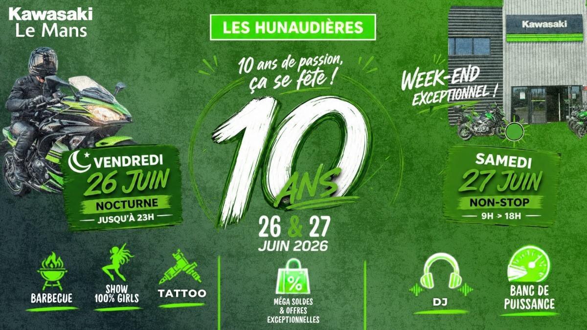 Kawasaki Le Mans – 10 ans aux Hunaudières Kawasaki Le Mans – 10 ans aux Hunaudières