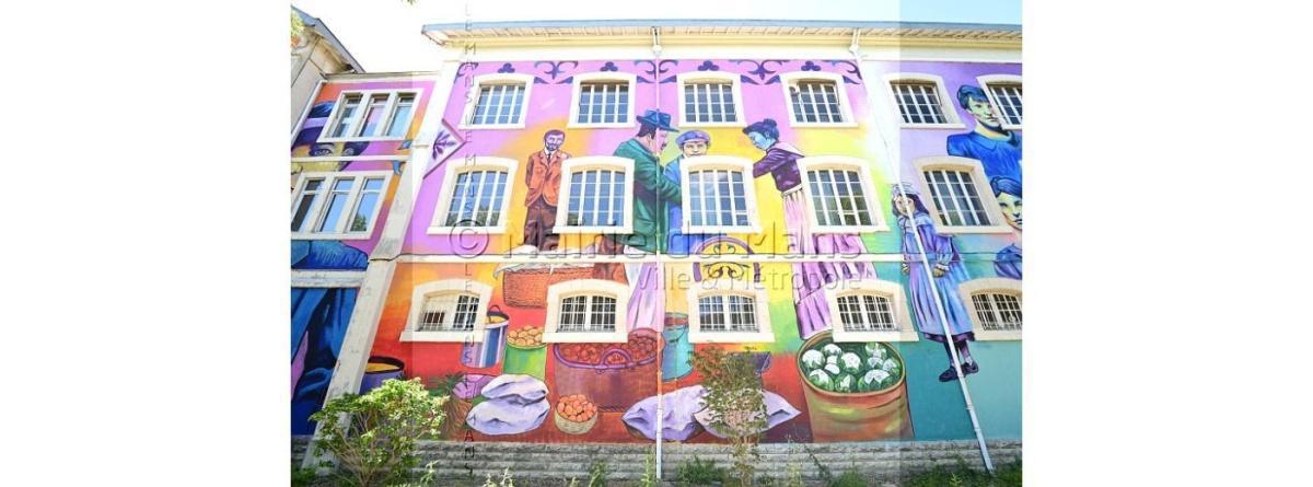 Visite à vélo Street art à la Maison du Pilier-Rouge