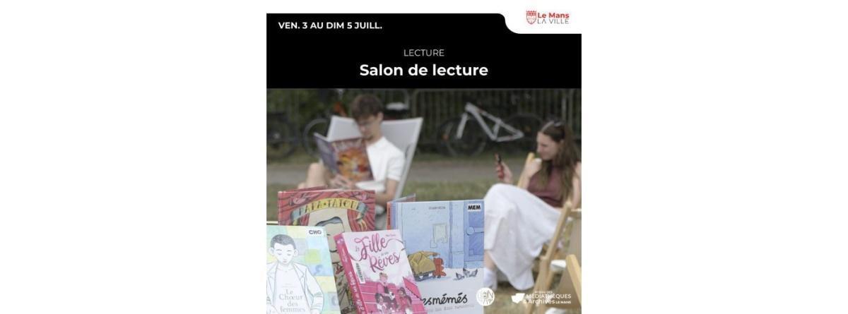 Salon de lecture au Parc Gué de Maulny Salon de lecture au Parc Gué de Maulny