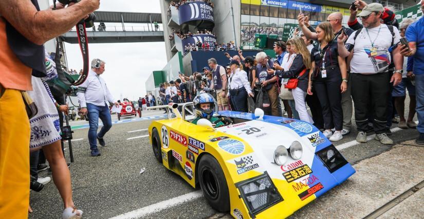 La parade Little Big Mans au Circuit Bugatti des 24H du Mans