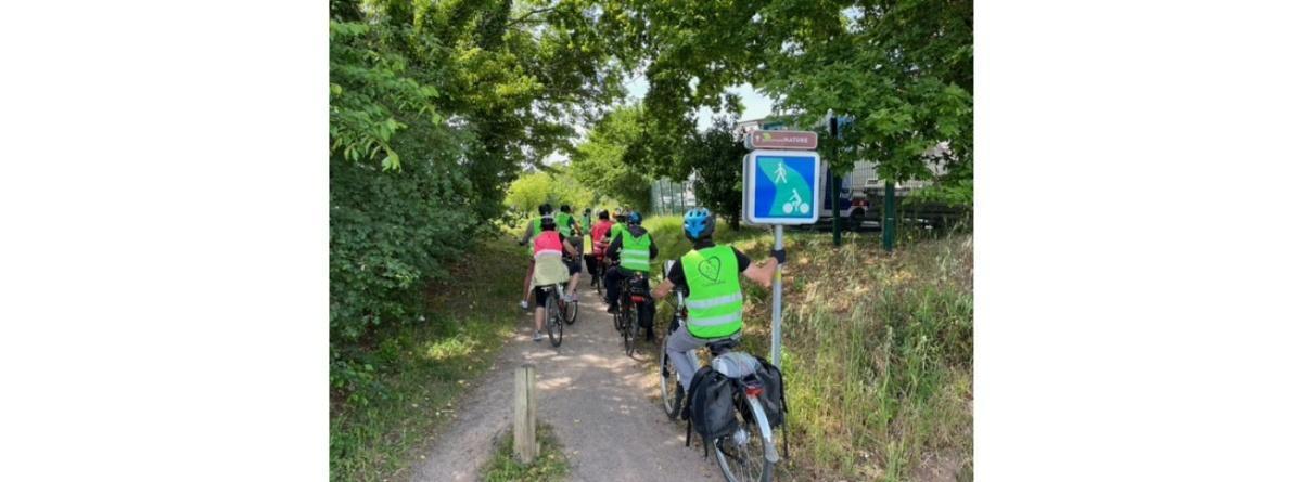 Cyclotourisme vers La Trugalle et Montreuil avec Cyclamaine