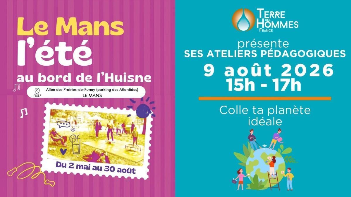 Atelier TDHF - Aux bords de l'Huisne au Mans