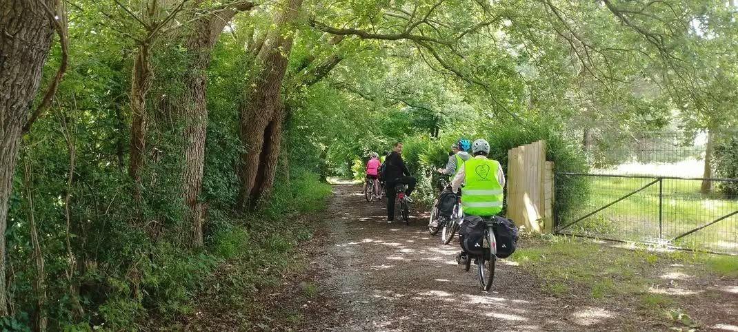 À vélo vers Spay et Fillé au départ du Port du Mans