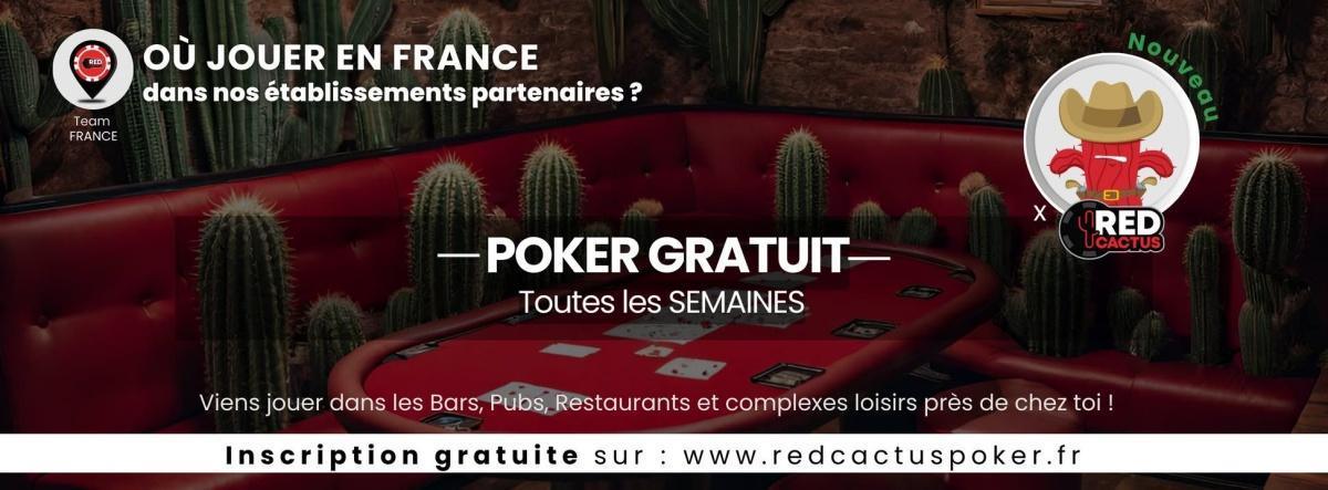 Soirée RedCactus Poker à Chope et Compagnie Le Mans Sud