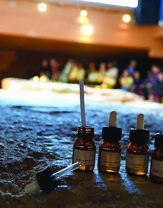 Visite flash découverte olfactive aux thermes romains du Mans