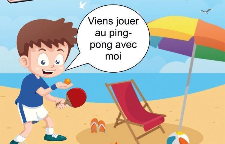 Ping Plage au plan d'eau de la Gèmerie à Arnage