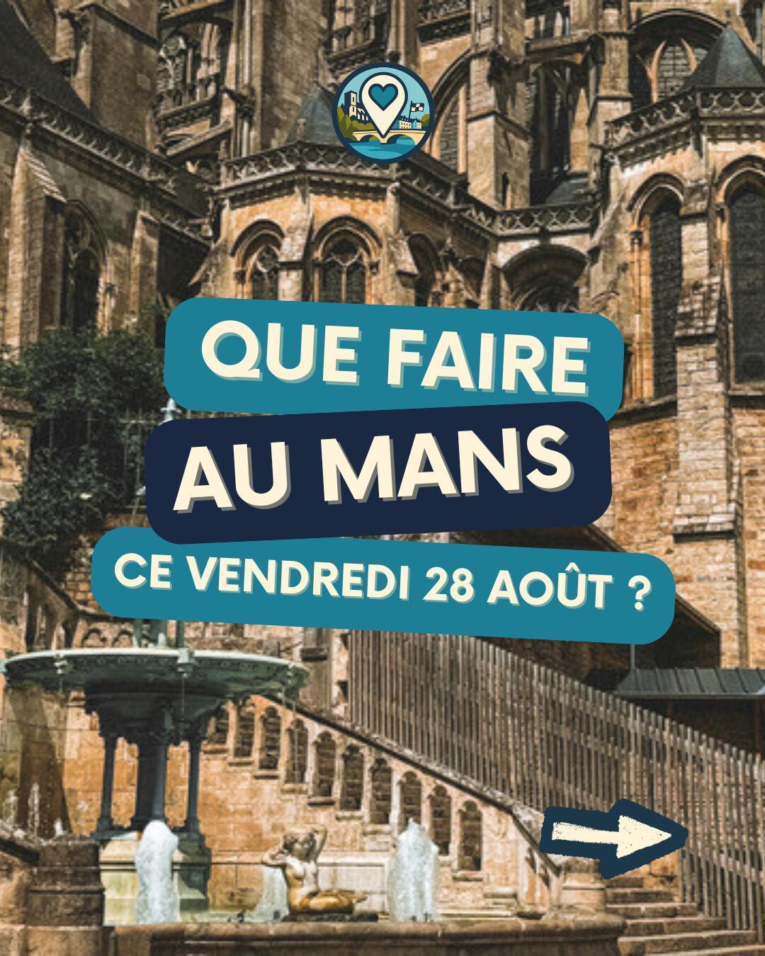 Que faire au Mans le vendredi 28 août 2026 ? Notre sélection sorties & événements Que faire au Mans le vendredi 28 août 2026 ? Notre sélection sorties & événements