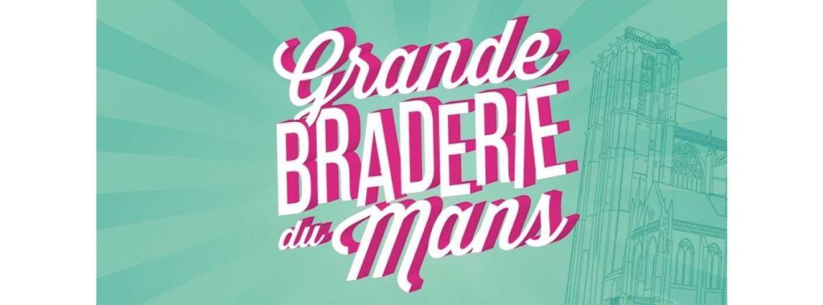 La grande braderie au centre-ville du Mans La grande braderie au centre-ville du Mans