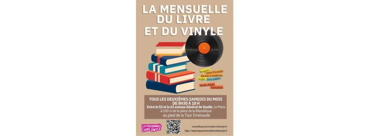 Mensuelle du livre et du vinyle à l'esplanade du Bourg-d'Anguy Mensuelle du livre et du vinyle à l'esplanade du Bourg-d'Anguy