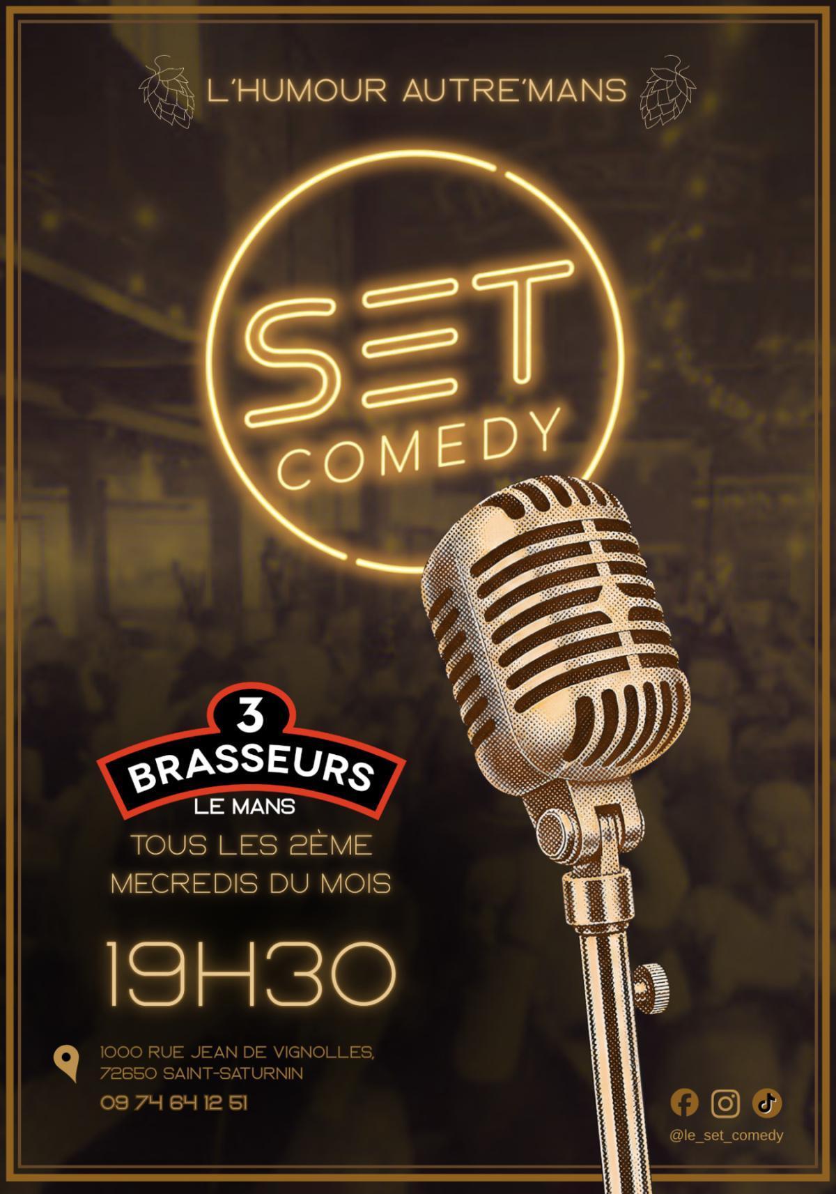 ⭐ Le Set Comedy aux 3 Brasseurs
