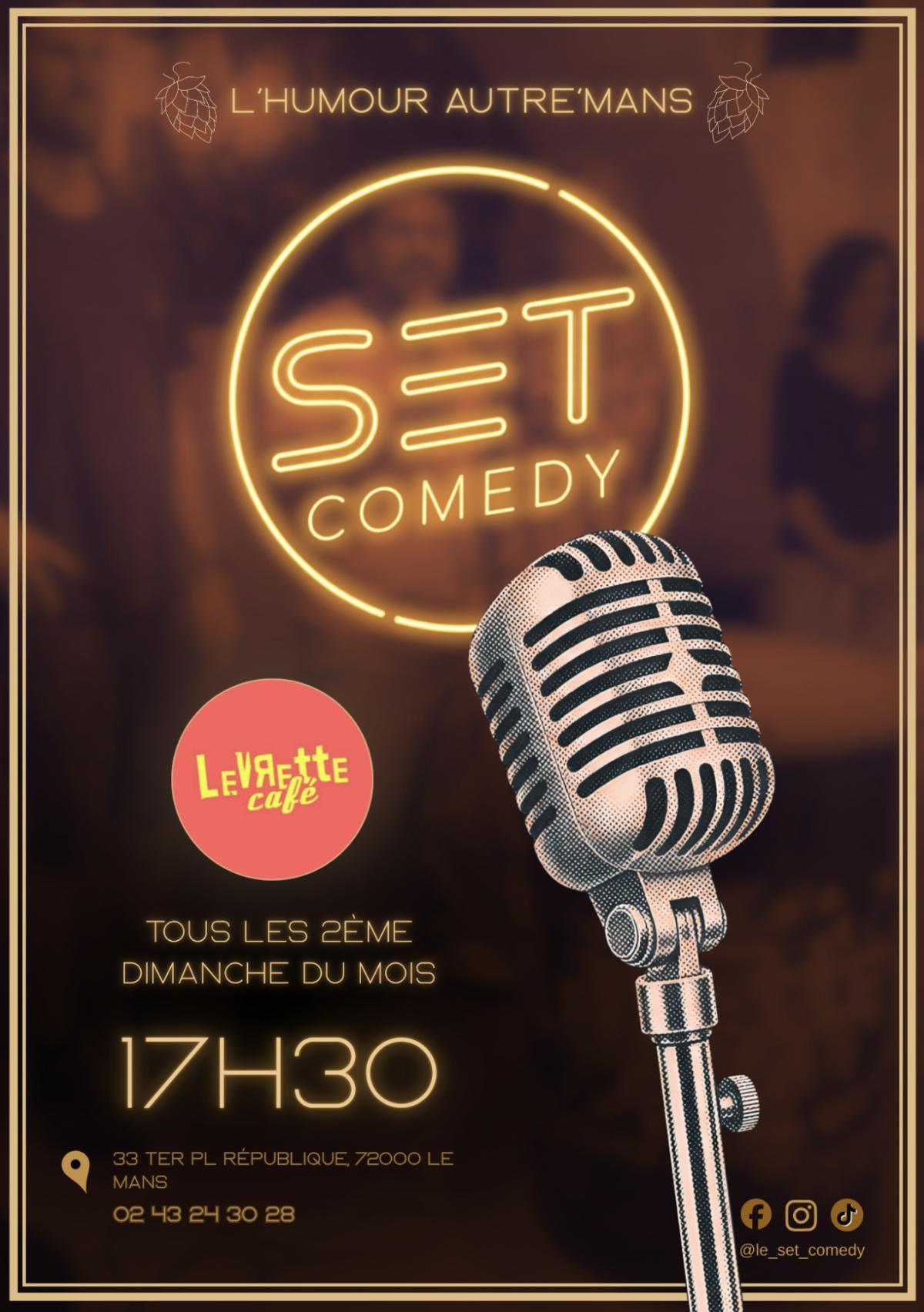 ⭐ Le Set Comedy au Levrette Café