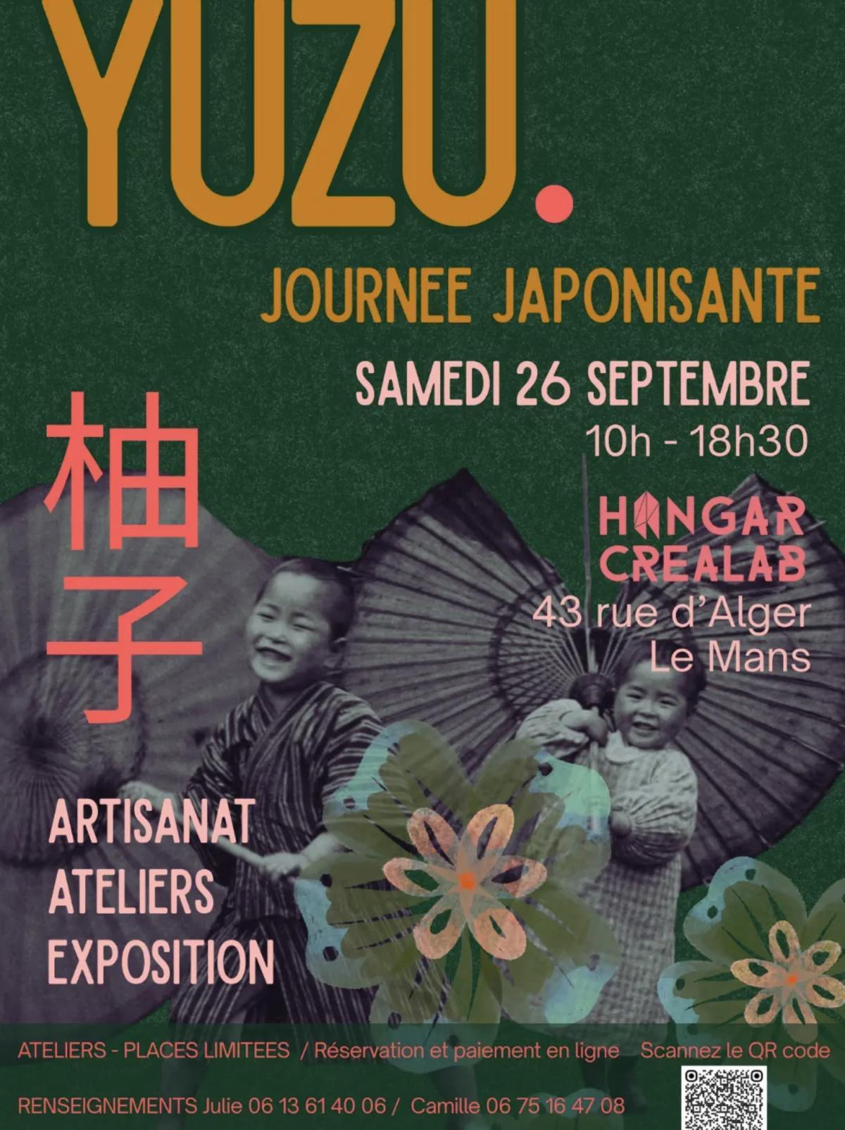 ⭐ Yuzu, journée japonisante au Hangar Créalab ⭐ Yuzu, journée japonisante au Hangar Créalab