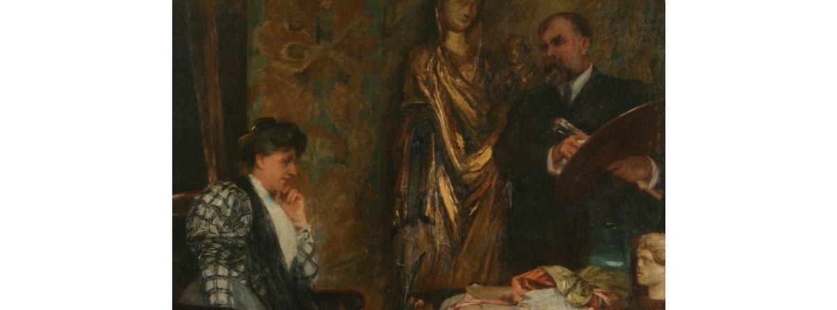 Albert Maignan, un virtuose à la Belle Époque au musée de Tessé Albert Maignan, un virtuose à la Belle Époque au musée de Tessé