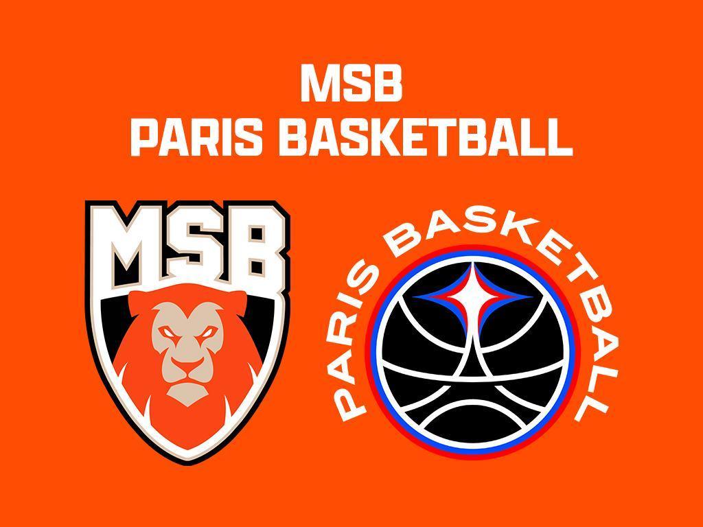 MSB - Paris Basketball à l'Antarès Arena MSB - Paris Basketball à l'Antarès Arena