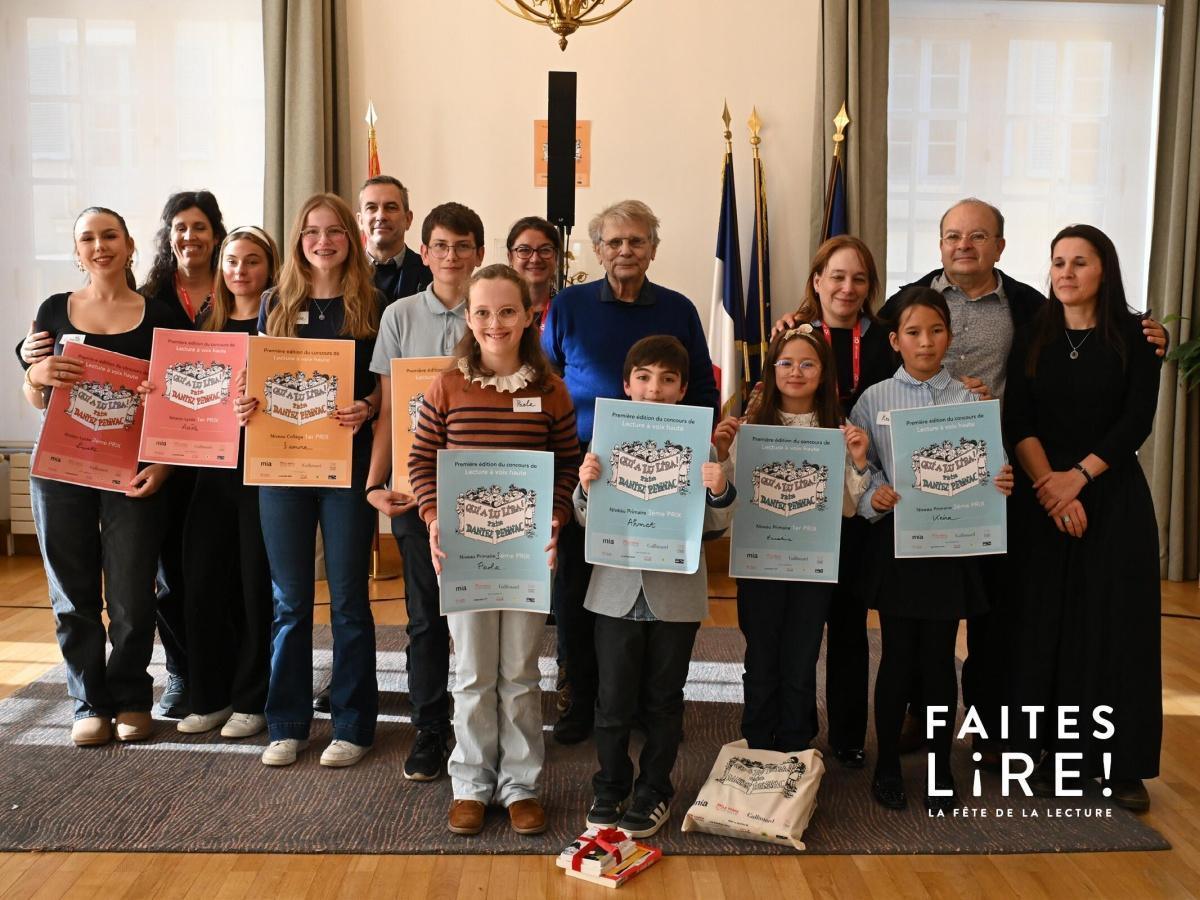 Concours de lecture à voix haute Qui a lu lira à l'hôtel de ville du Mans Concours de lecture à voix haute Qui a lu lira à l'hôtel de ville du Mans