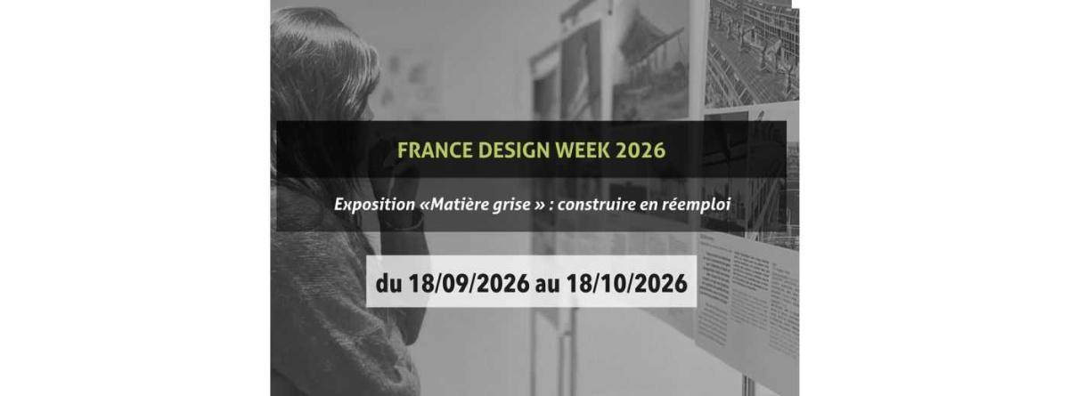 Exposition Matière grise au CAUE de la Sarthe Exposition Matière grise au CAUE de la Sarthe