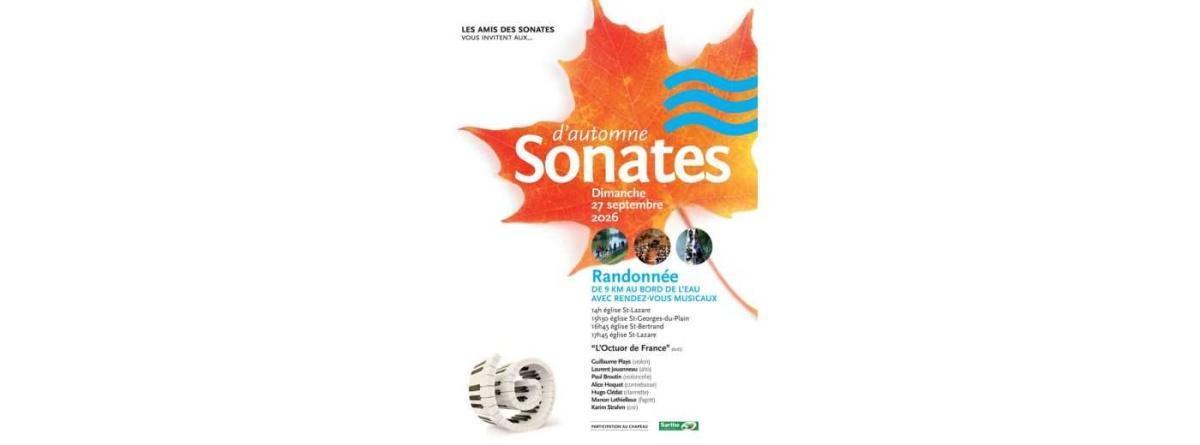Sonates d'automne, randonnée musicale au départ de l'église Saint-Lazare Sonates d'automne, randonnée musicale au départ de l'église Saint-Lazare