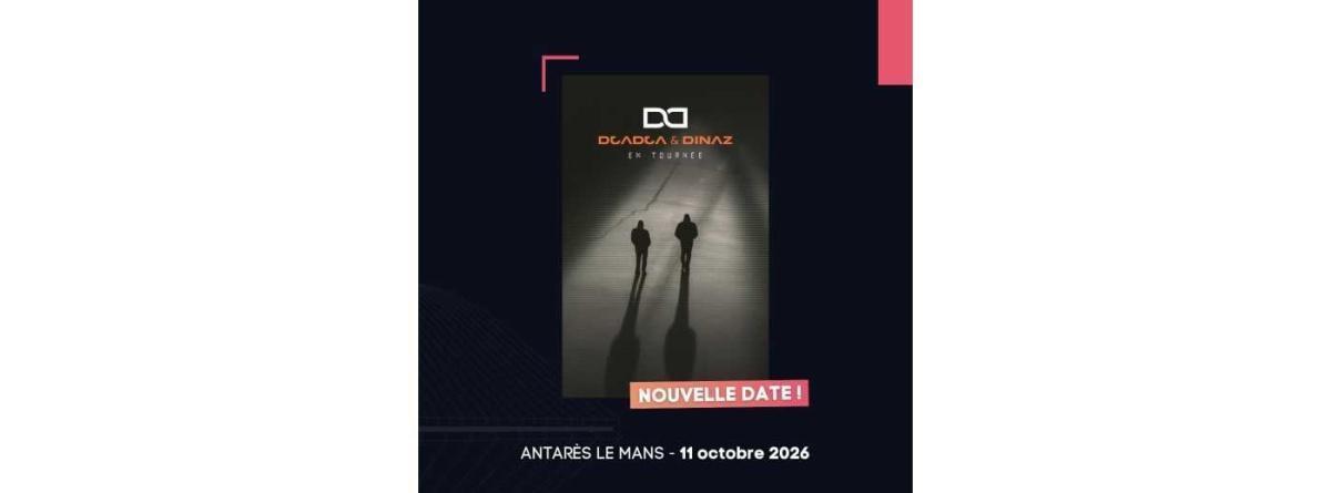Djadja et Dinaz en tournée Terminal 7 à Antarès Arena Djadja et Dinaz en tournée Terminal 7 à Antarès Arena