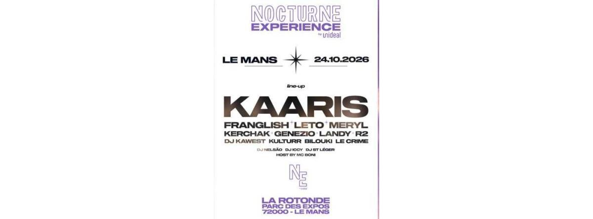 Nocturne Expérience avec Kaaris à La Rotonde Nocturne Expérience avec Kaaris à La Rotonde