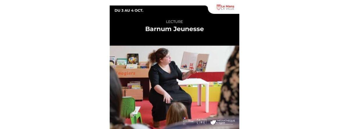 Barnum jeunesse, lectures et comptines place de la République Barnum jeunesse, lectures et comptines place de la République