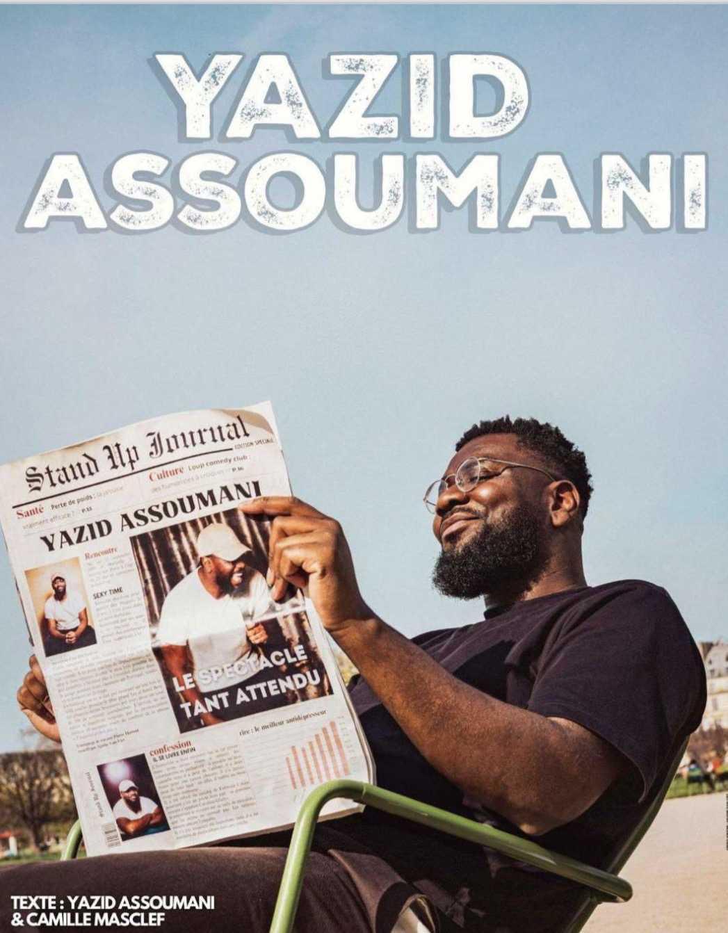 Yazid Assoumani à la Comédie Le Mans Yazid Assoumani à la Comédie Le Mans