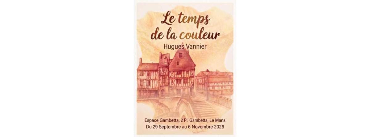 Exposition Le temps de la couleur d'Hugues Vannier à l'Espace Gambetta Exposition Le temps de la couleur d'Hugues Vannier à l'Espace Gambetta