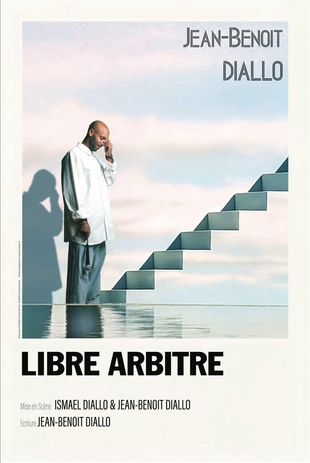 Jean-Benoît Diallo, Libre arbitre, à la Comédie Le Mans Jean-Benoît Diallo, Libre arbitre, à la Comédie Le Mans