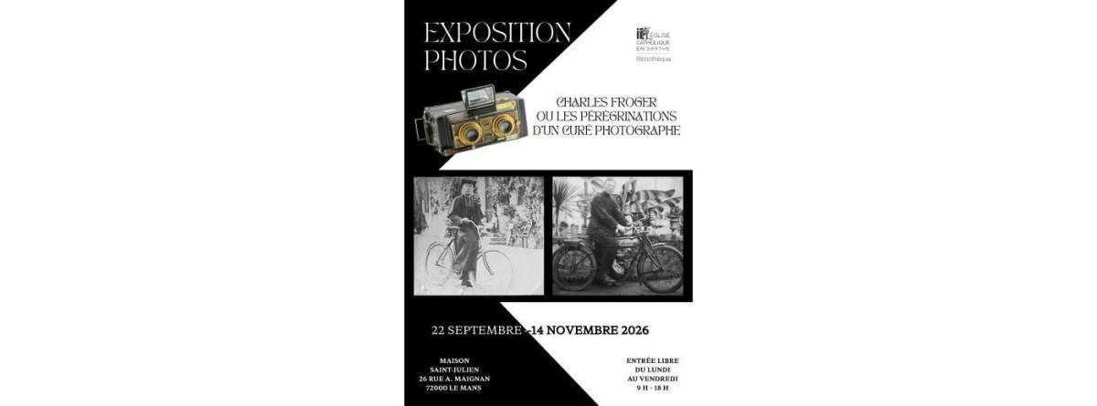 Exposition Charles Froger, curé photographe, à la bibliothèque diocésaine Exposition Charles Froger, curé photographe, à la bibliothèque diocésaine