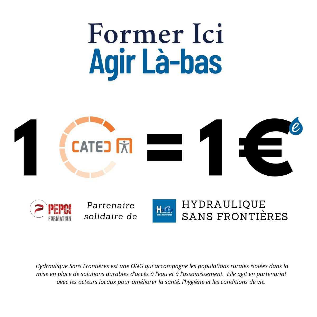 PEPCI signe un partenariat solidaire avec HYDRAULIQUE SANS FRONTIERES PEPCI signe un partenariat solidaire avec HYDRAULIQUE SANS FRONTIERES