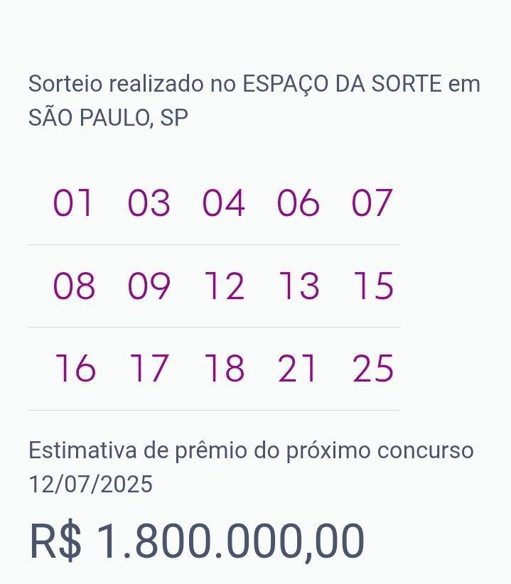 LOTOFACIL 