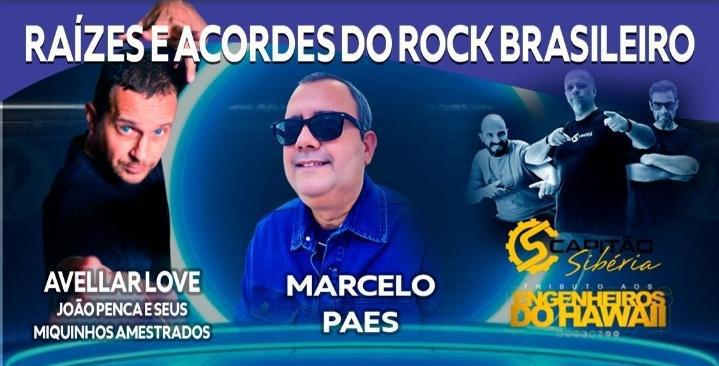 Marcelo Paes em “Raízes e Acordes do Rock Brasileiro 12 de Julho