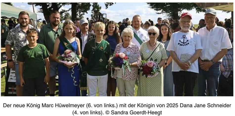 Königswürde in Meyerich!