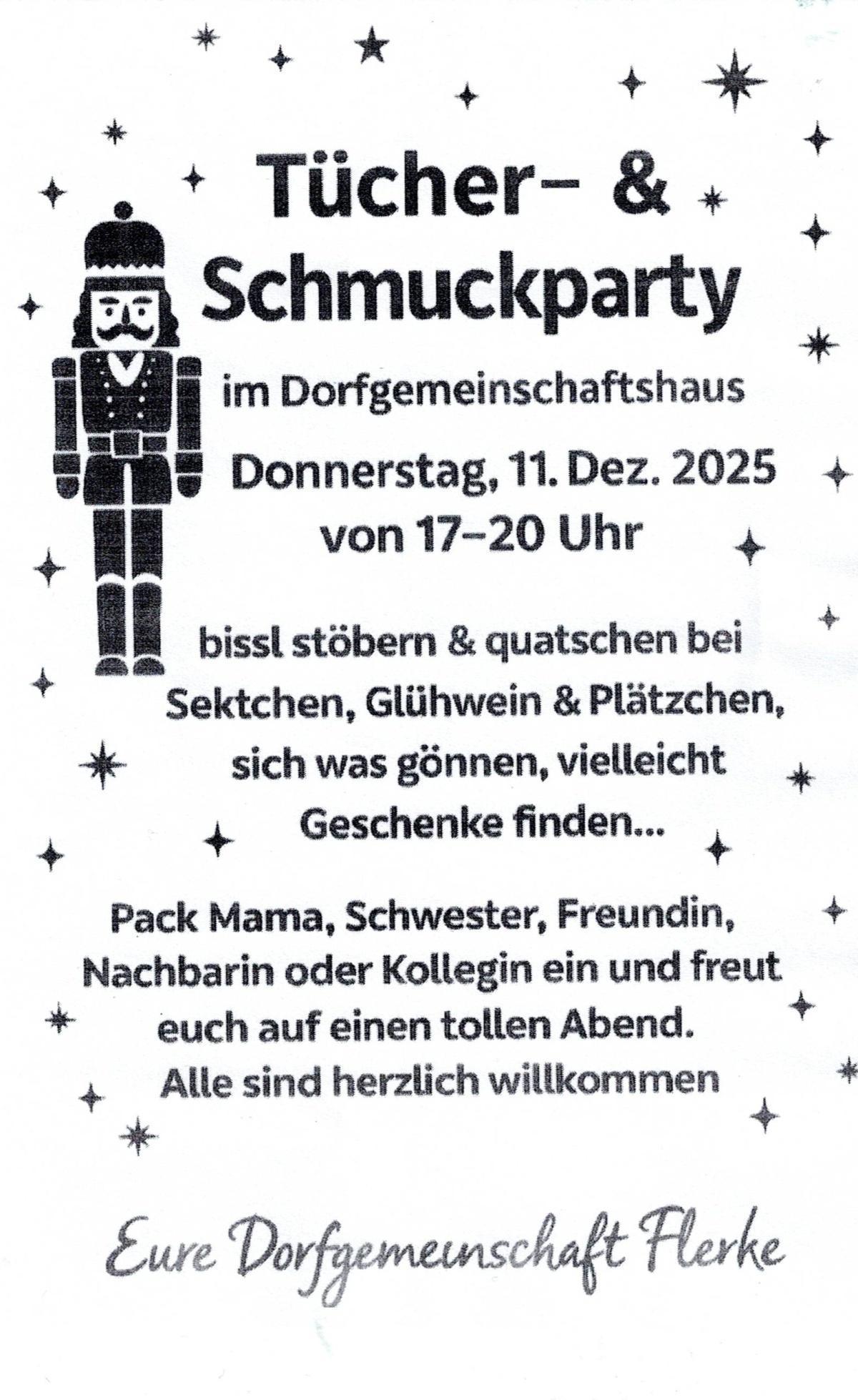Tücher- und Schmuckparty