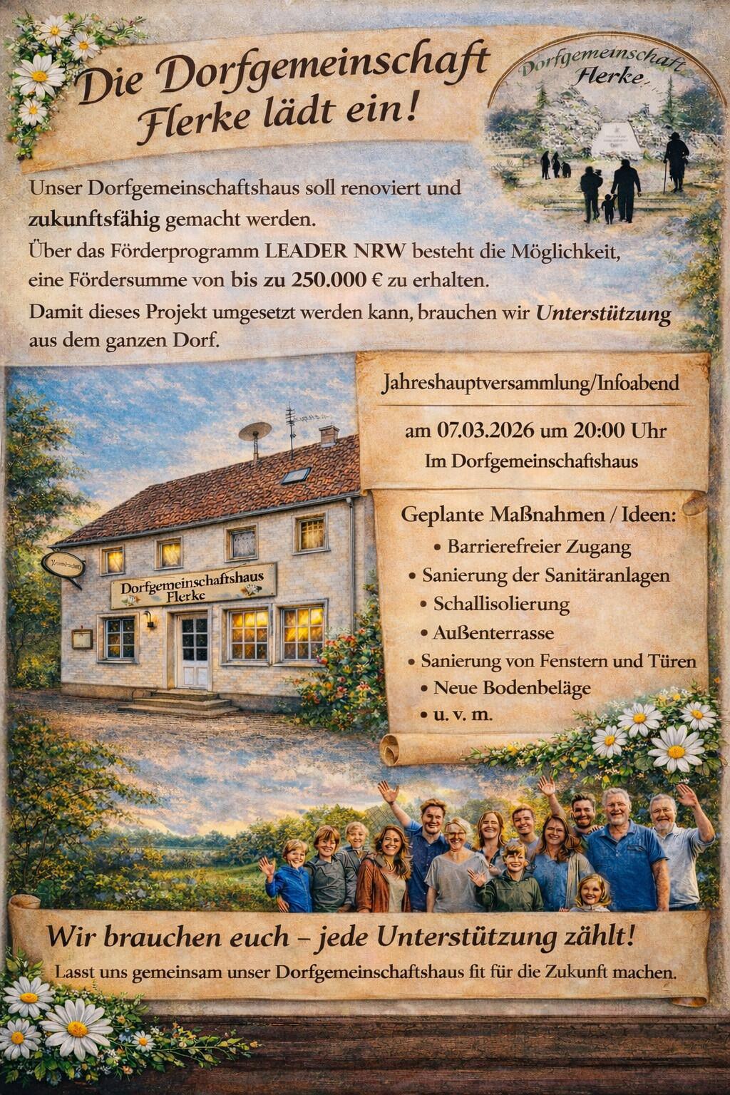 Jede Unterstützung zählt :-)