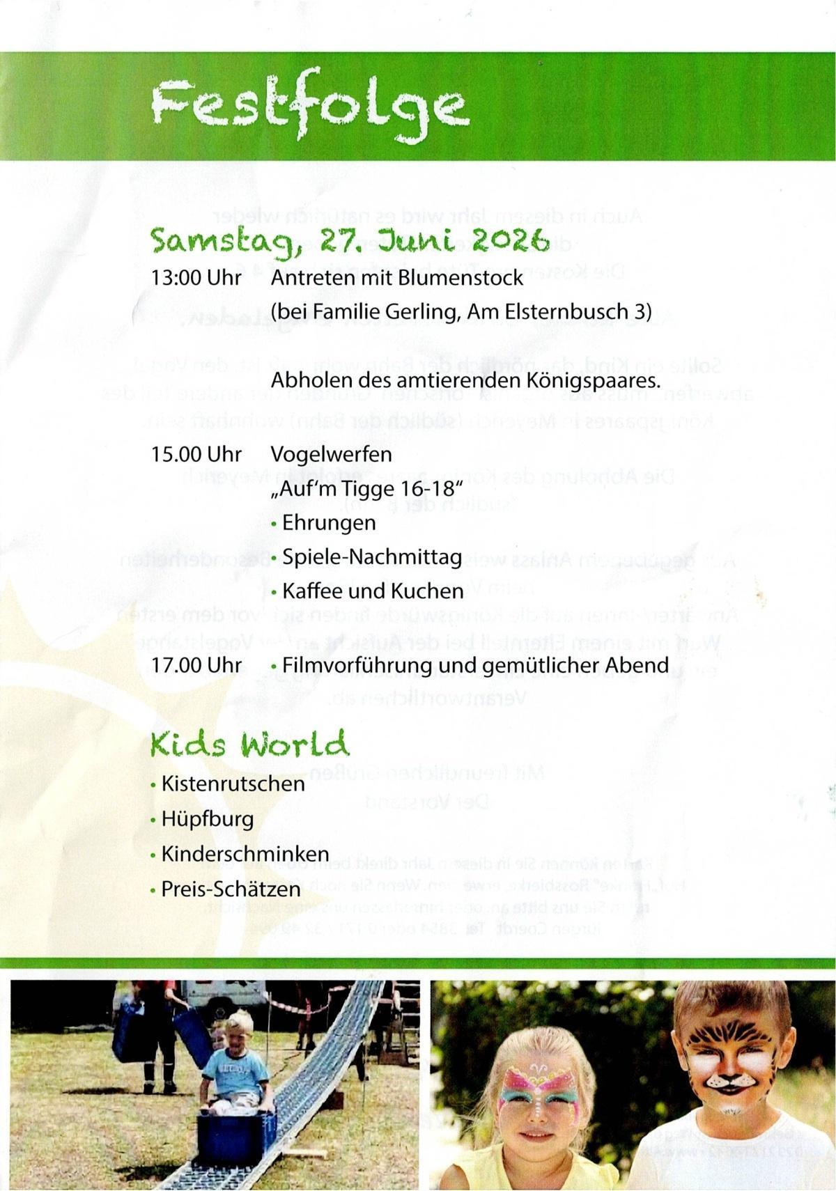 Kinderschützenfest Meyerich