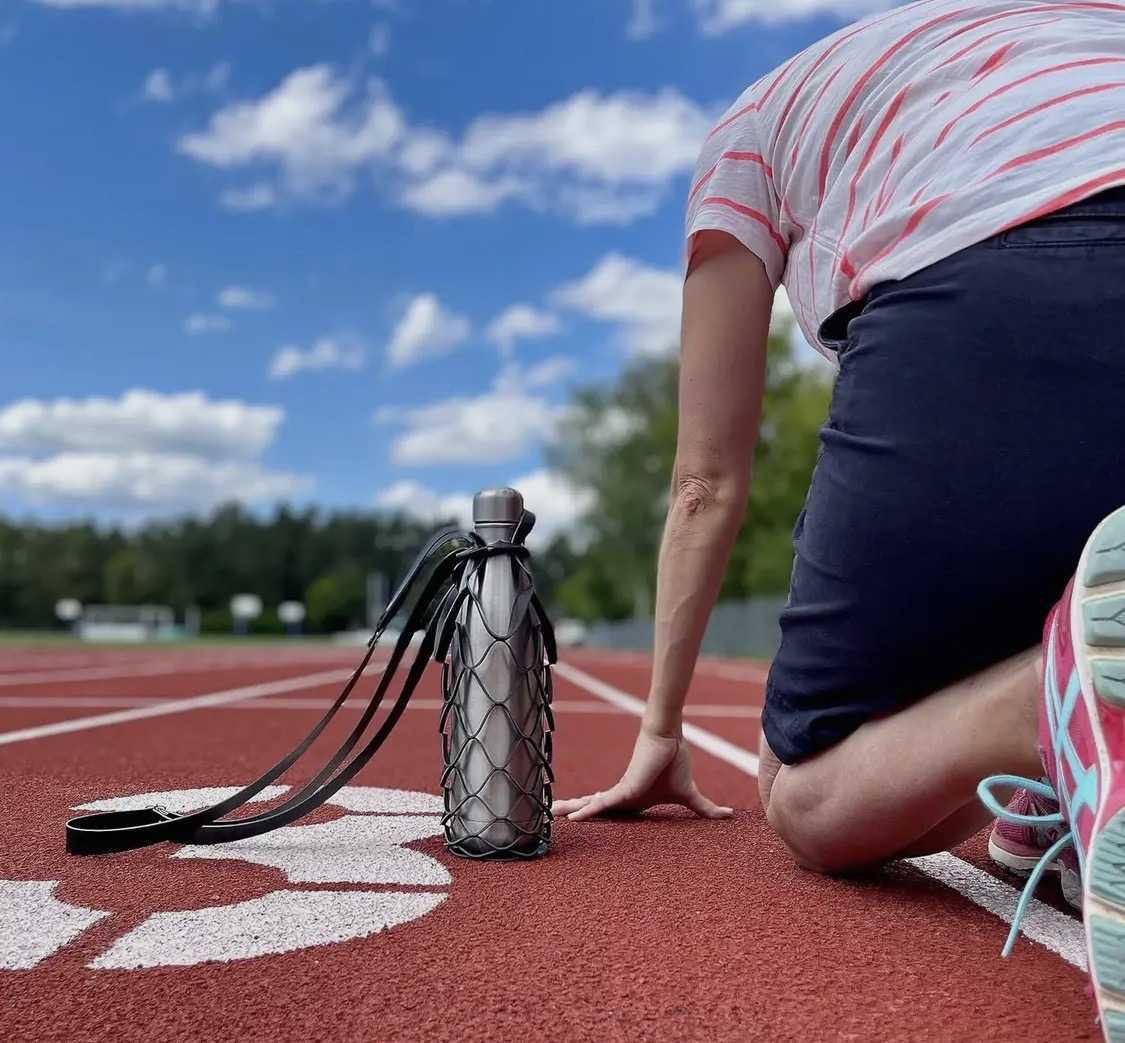 Bottle Holder- with Adjustable Shoulder Strap Bottle Holder- with Adjustable Shoulder Strap