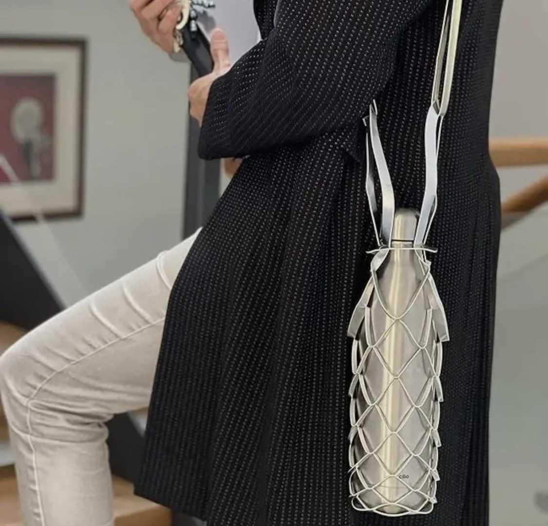 Bottle Holder- with Adjustable Shoulder Strap