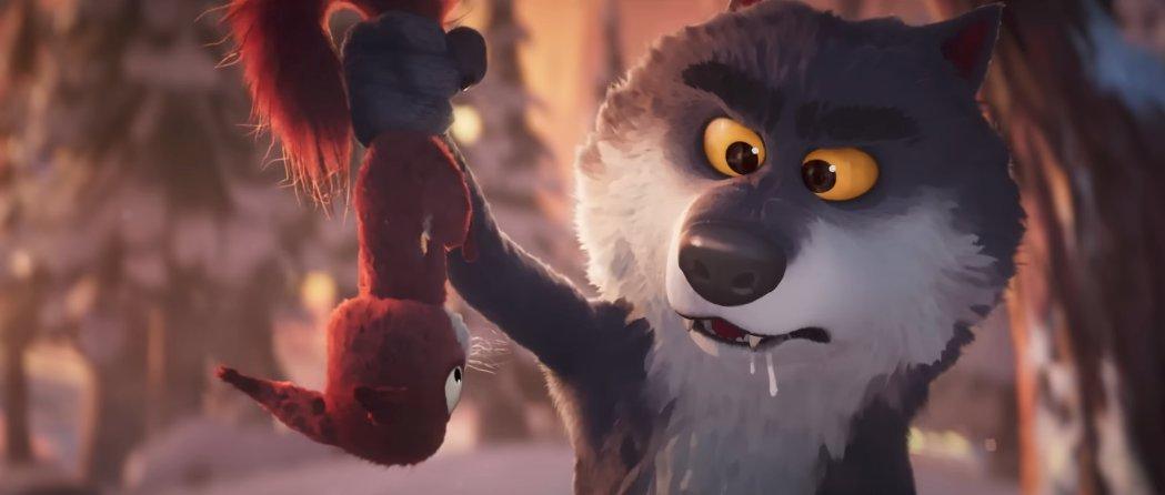 ذئب الميلاد اللطيف الذي أسر قلوب الملايين