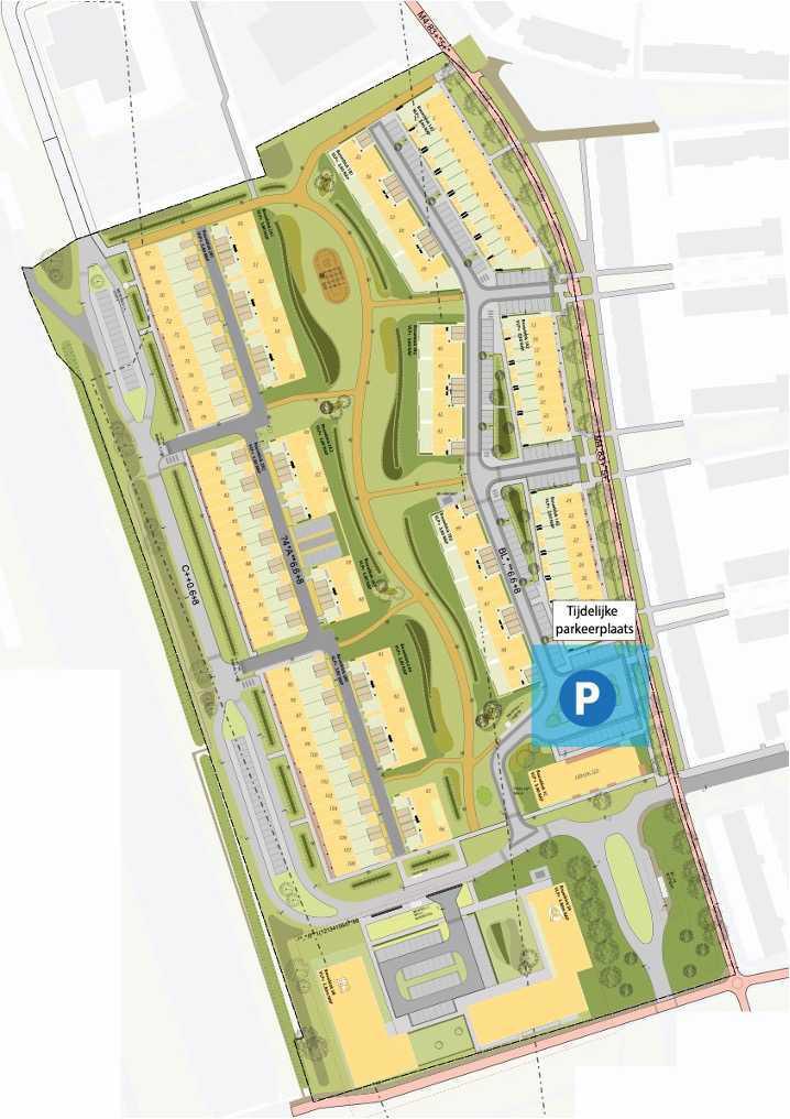 Onderstaand het projectgebied. Tijdens onze werkzaamheden sluiten wij geen wegen af.