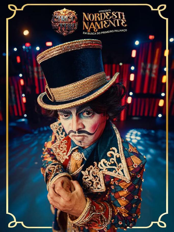 Nordeste em cena: ator Diego Mesquita entra em cartaz no Circo do Tirú